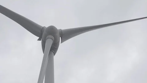 Windgenerator Nahaufnahme Video stock 78241835
