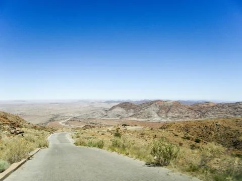 Windhoek, Spreetshoogte Pass, Namibia Stock Photos