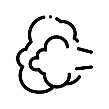 Windiness Gaz Symptomp Of Pregancy Vector Icon Stock Illustration