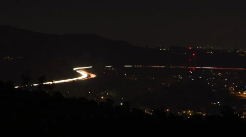 Winding Highway Stock Footage 47253335