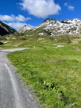 Winding Mountain Road Stock Photos