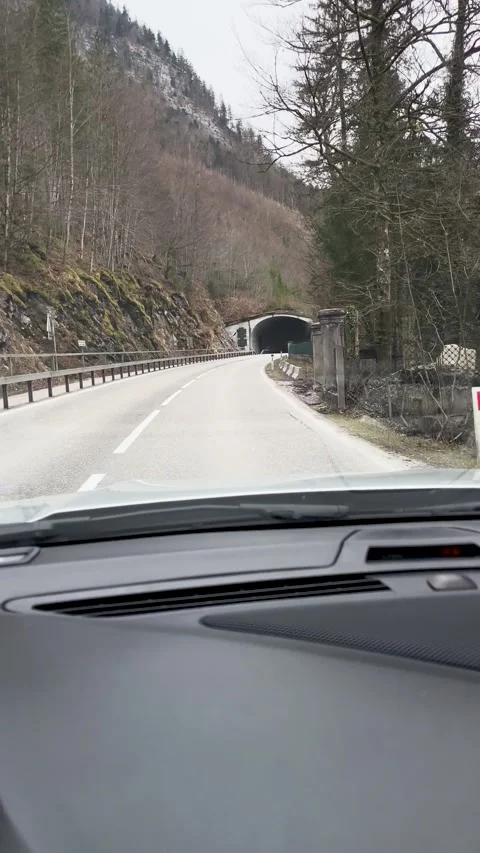 Winding mountain road with stunning views Stock Footage 302193856