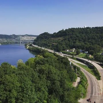 Winding River Stock Photos