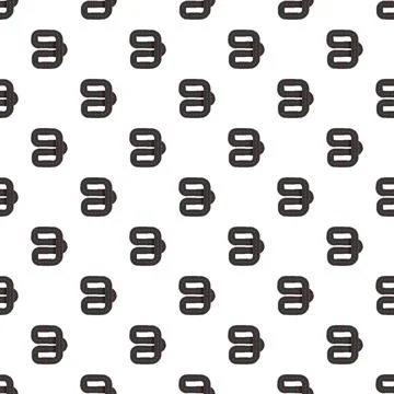 Winding road path seamless pattern for travel 库存插图
