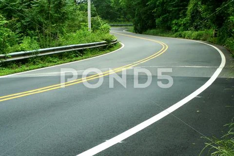 Winding road Stock Photos