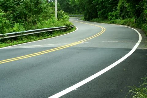 Winding road Stock Photos