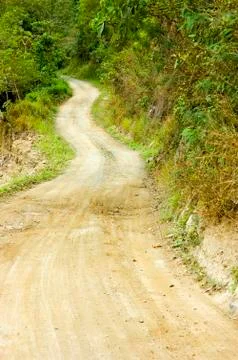 Winding road Foto stock