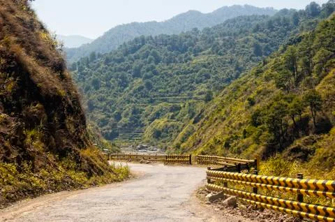 Winding road Foto stock