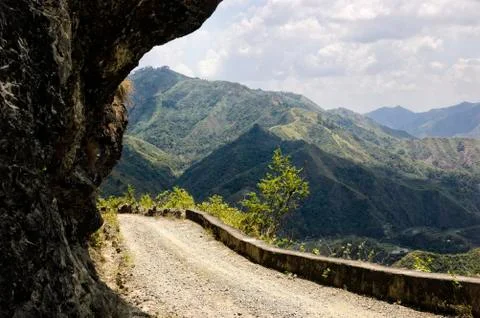 Winding road Foto stock
