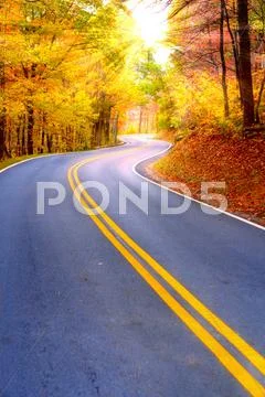 Winding road Stock Photos