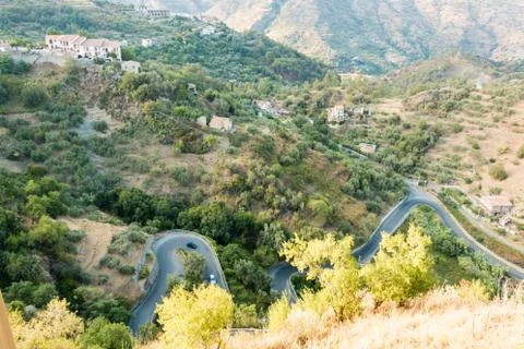 Winding road Stock Photos