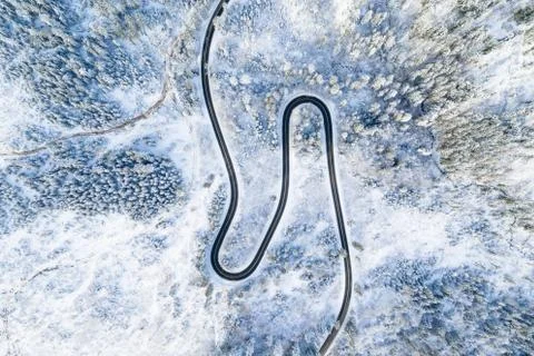 Winding road Foto stock