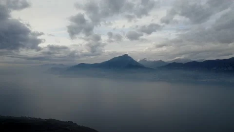 Winding road through the mountains. Stock Footage 168501161