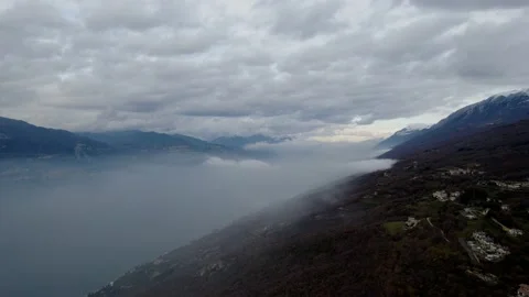 Winding road through the mountains. Stock Footage 168501325