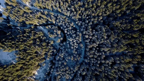 Winding road through the mountains. Stock Footage 168501659