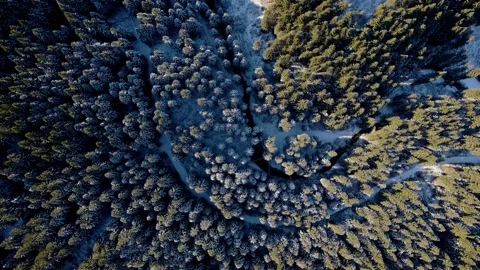 Winding road through the mountains. Stock Footage 168501685