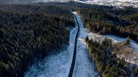 Winding road through the mountains. Stock Footage 168501703