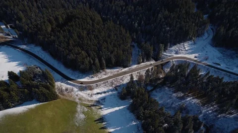Winding road through the mountains. Stock Footage 168512768