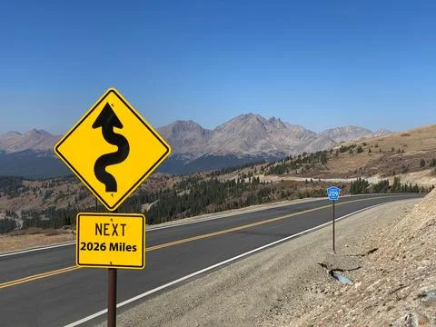 Winding Road in Utah Stock Photos