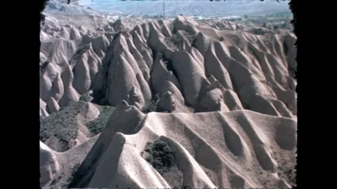 Winding Rock Formations Video stock 278100961