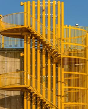 Winding staircase Stock Photos