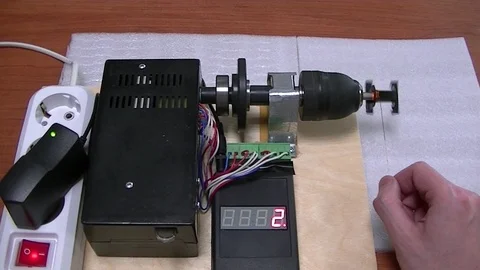 Winding transformer 2 Stock Footage 92613879