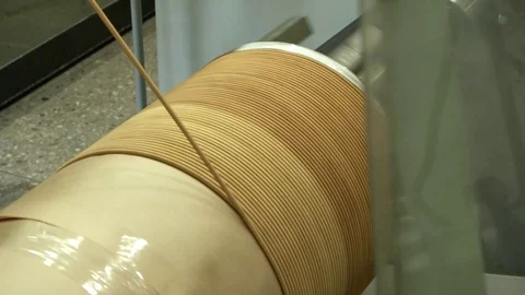 Winding wire mechanism Stock Footage 115328278