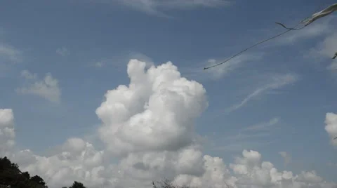 Windly clouds.mp4 Stock Footage 67443241