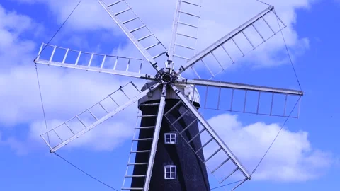 Windmaill at Heckington Stock Footage 240220000