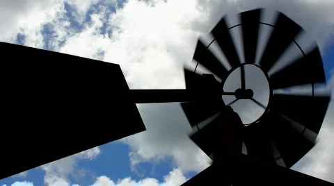 Windmill 05 HD Stock Footage 696003
