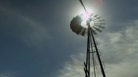 Windmill 1 Video stock 22346852
