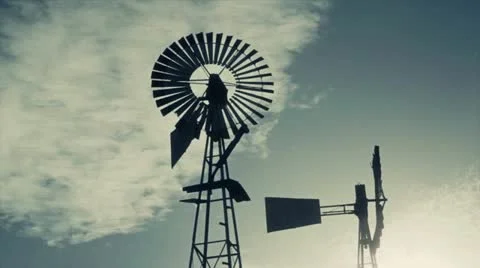 Windmill 2 Stock Footage 10818370