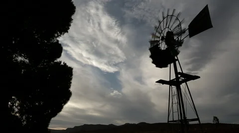 Windmill 2 Stock Footage 58962073