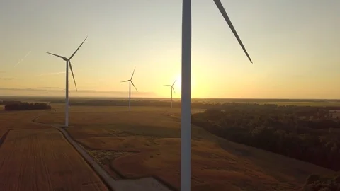 Windmill 3k Stock Footage 114577929