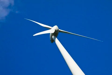 Windmill against a blue sky Stock Photos