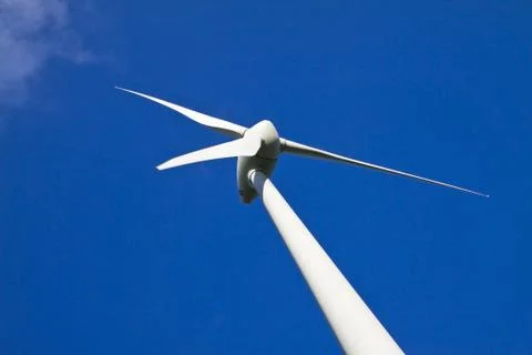 Windmill against a blue sky Stock Photos