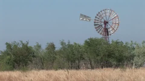 Windmill beauty shot Video stock 20609238