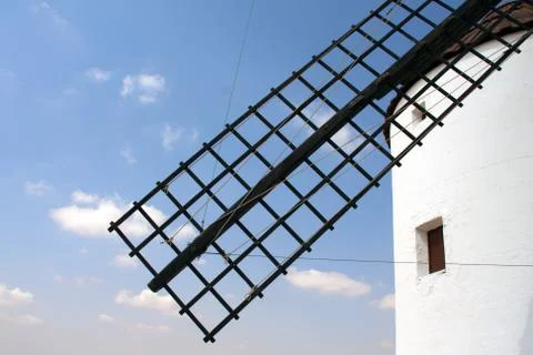 Windmill Blade Detail Stock Photos