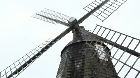 Windmill Blades Stock Footage 10755980