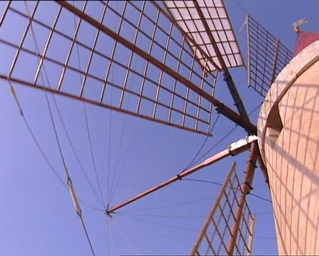 WINDMILL blades Video stock 21334860