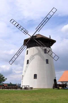Windmill Bukovany Stock Photos