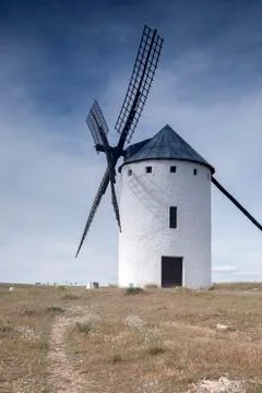 Windmill; Campo de Criptana Stock Photos