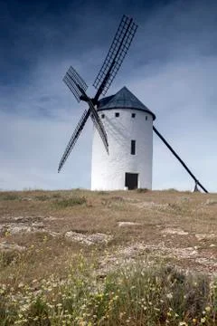 Windmill, Campo de Criptana Stock Photos