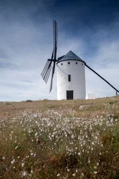 Windmill, Campo de Criptana Stock Photos
