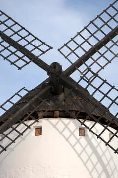 Windmill, Campo de Criptana Foto stock