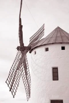 Windmill, Campo de Criptana Stock Photos