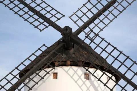 Windmill, Campo de Criptana Foto stock