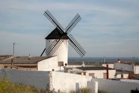 Windmill, Campo de Criptana Stock Photos