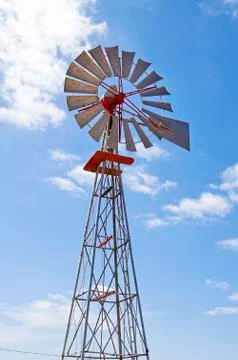 Windmill, Canary Islands Stock Photos