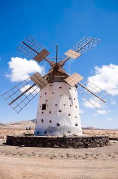 Windmill, Canary Islands Foto stock